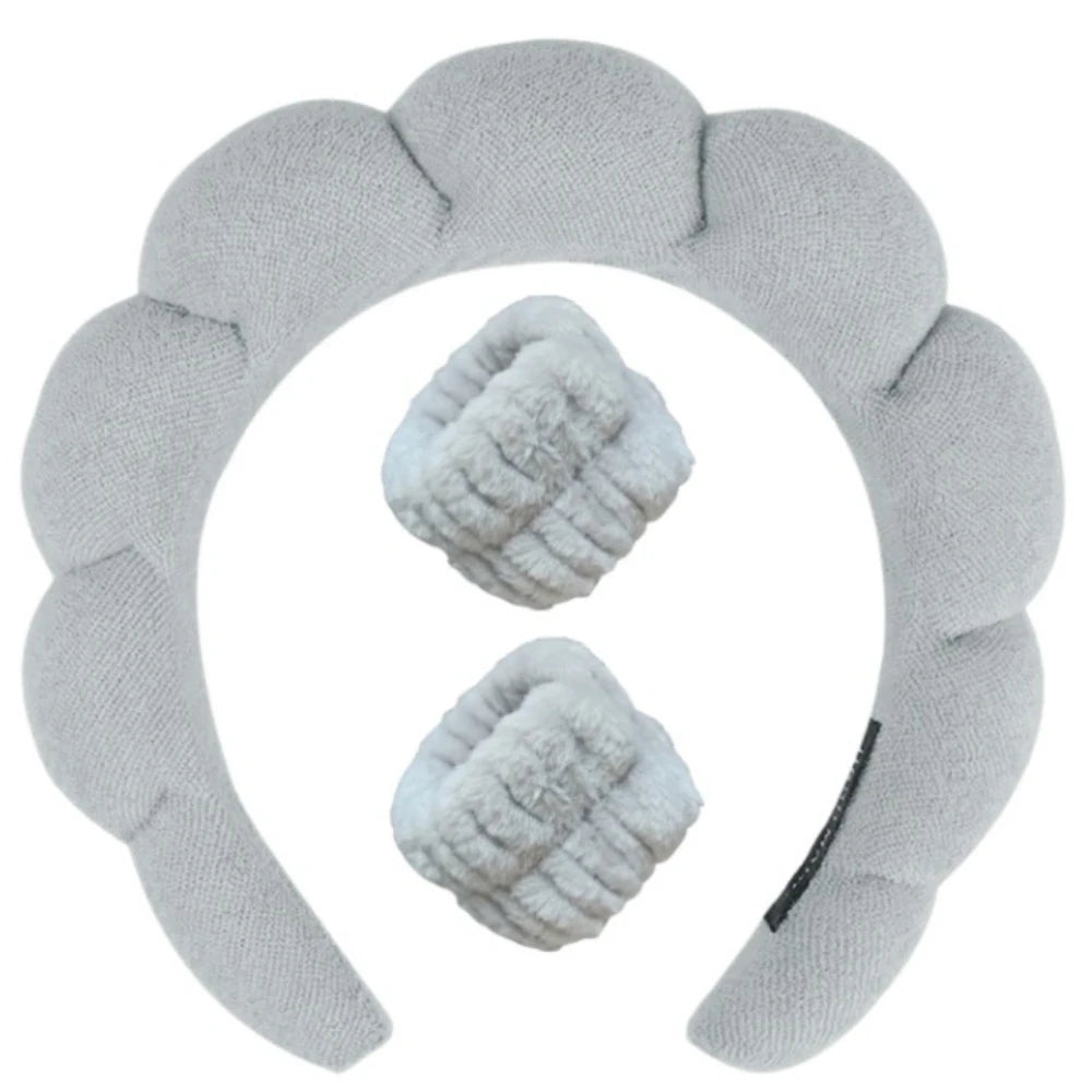 Skin Care Headband & Wristbands