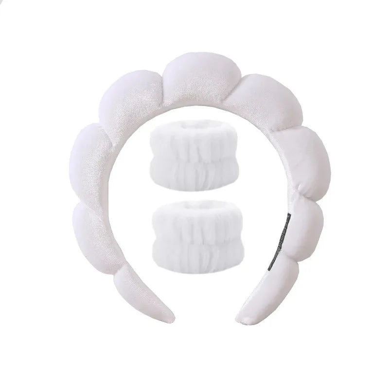 Skin Care Headband & Wristbands