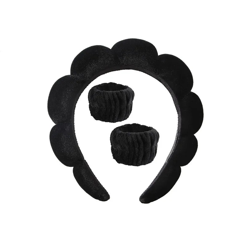 Skin Care Headband & Wristbands